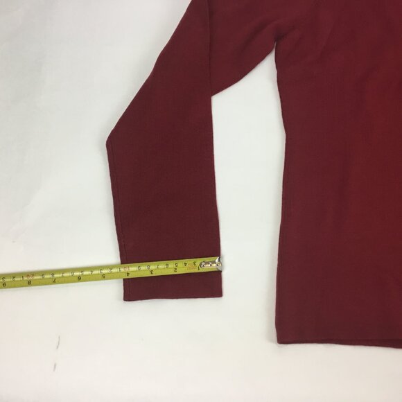 (NWT) Merona Burgundy Turtle-neck Sweater - Picture 9 of 11
